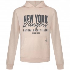 Толстовка New York Rangers Levelwear Khaki Relay Response Толстовка New York Rangers Levelwear Khaki Relay Response