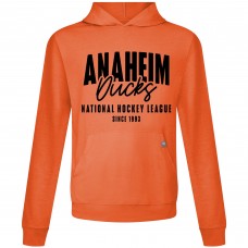 Толстовка Anaheim Ducks Levelwear Orange Relay Response