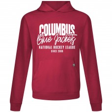 Columbus Blue Jackets Levelwear Red Relay Response Pullover Hoodie