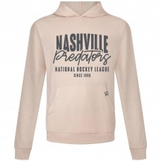Nashville Predators Levelwear Khaki Relay Response Pullover Hoodie