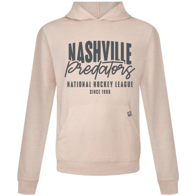 Nashville Predators Levelwear Khaki Relay Response Pullover Hoodie
