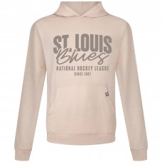 St. Louis Blues Levelwear Khaki Relay Response Pullover Hoodie