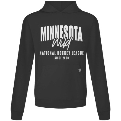 Толстовка Minnesota Wild Levelwear Black Relay Response