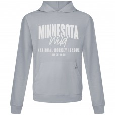 Толстовка Minnesota Wild Levelwear Gray Relay Response