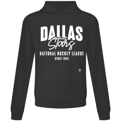 Dallas Stars Levelwear Black Relay Response Pullover Hoodie