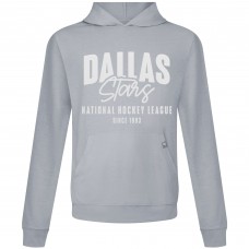 Dallas Stars Levelwear Gray Relay Response Pullover Hoodie