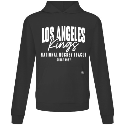 Los Angeles Kings Levelwear Black Relay Response Pullover Hoodie