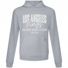 Los Angeles Kings Levelwear Gray Relay Response Pullover Hoodie