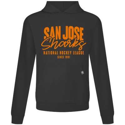 Толстовка San Jose Sharks Levelwear Black Relay Response