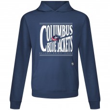 Columbus Blue Jackets Levelwear Navy Relay Powerhouse Pullover Hoodie