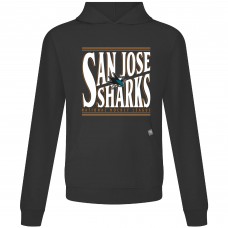 San Jose Sharks Levelwear Black Relay Powerhouse Pullover Hoodie