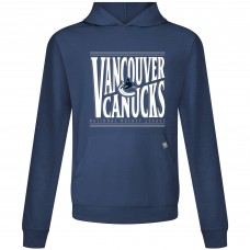 Vancouver Canucks Levelwear Navy Relay Powerhouse Pullover Hoodie