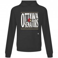 Ottawa Senators Levelwear Black Relay Powerhouse Pullover Hoodie