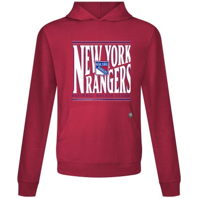 Толстовка New York Rangers Levelwear Red Relay Powerhouse