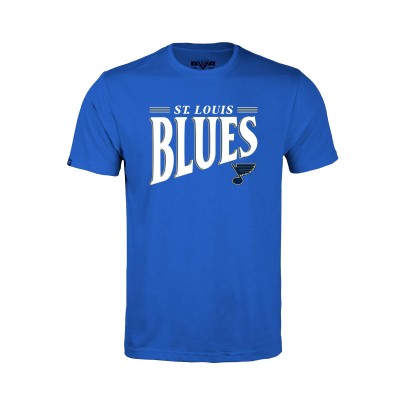 Подростковая St. Louis Blues Levelwear Royal Little Richmond Tally T-Shirt
