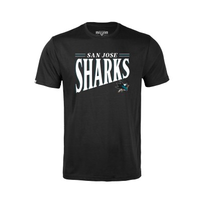 Футболка San Jose Sharks Levelwear Black Little Richmond Tally