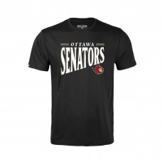Подростковая Ottawa Senators Levelwear Black Little Richmond Tally T-Shirt