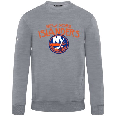 New York Islanders Levelwear Gray Zane Mission Sweatshirt