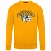 Nashville Predators Levelwear Gold Zane Mission Sweatshirt