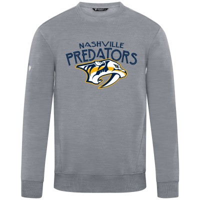 Nashville Predators Levelwear Gray Zane Mission Sweatshirt