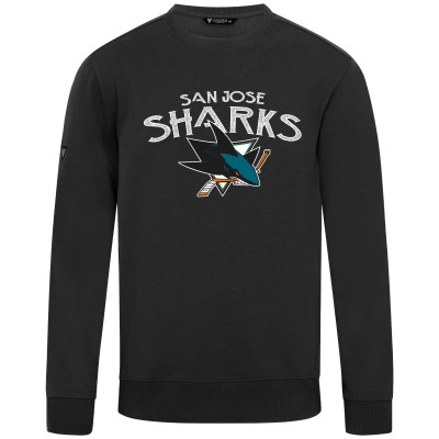 San Jose Sharks Levelwear Black Zane Mission Sweatshirt
