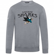 San Jose Sharks Levelwear Gray Zane Mission Sweatshirt San Jose Sharks Levelwear Gray Zane Mission Sweatshirt