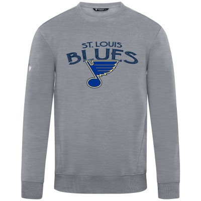St. Louis Blues Levelwear Gray Zane Mission Sweatshirt