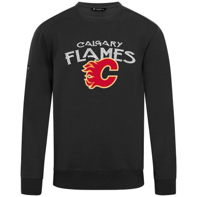 Calgary Flames Levelwear Black Zane Mission Sweatshirt