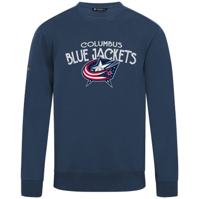 Columbus Blue Jackets Levelwear Navy Zane Mission Sweatshirt