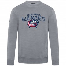 Columbus Blue Jackets Levelwear Gray Zane Mission Sweatshirt