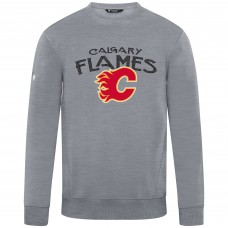 Calgary Flames Levelwear Gray Zane Mission Sweatshirt