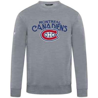 Montreal Canadiens Levelwear Gray Zane Mission Sweatshirt