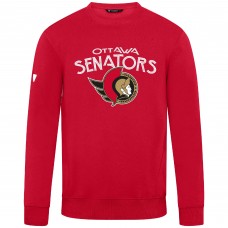 Ottawa Senators Levelwear Red Zane Mission Sweatshirt