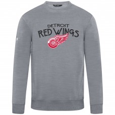 Detroit Red Wings Levelwear Gray Zane Mission Sweatshirt Detroit Red Wings Levelwear Gray Zane Mission Sweatshirt