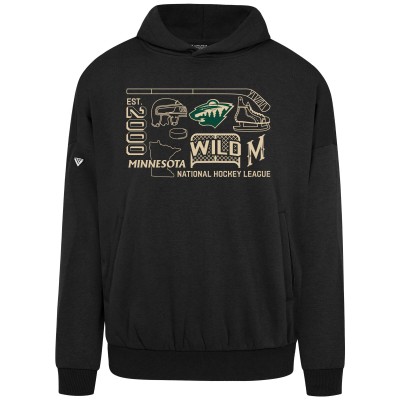 Толстовка Minnesota Wild Levelwear Black Contact Campaign