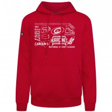 Толстовка Carolina Hurricanes Levelwear Red Podium Campaign