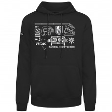 Толстовка Vegas Golden Knights Levelwear Black Podium Campaign