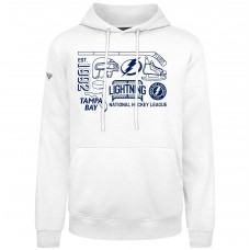 Толстовка Tampa Bay Lightning Levelwear White Podium Campaign