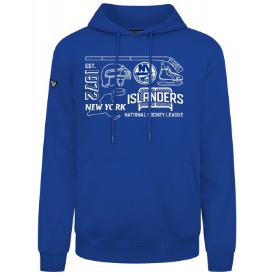 New York Islanders Levelwear Royal Podium Campaign Pullover Hoodie