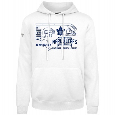 Толстовка Toronto Maple Leafs Levelwear White Podium Campaign