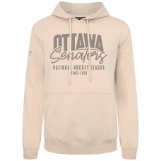 Ottawa Senators Levelwear Khaki Podium Response Pullover Hoodie