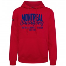 Толстовка Montreal Canadiens Levelwear Red Podium Response