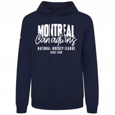 Montreal Canadiens Levelwear Navy Podium Response Pullover Hoodie Montreal Canadiens Levelwear Navy Podium Response Pullover Hoodie