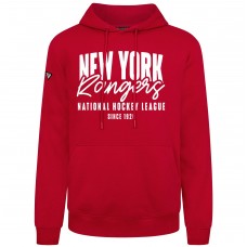 Толстовка New York Rangers Levelwear Red Podium Response Толстовка New York Rangers Levelwear Red Podium Response