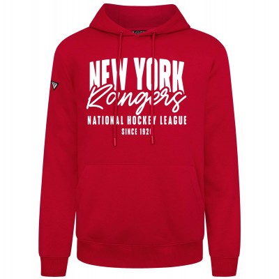 Толстовка New York Rangers Levelwear Red Podium Response