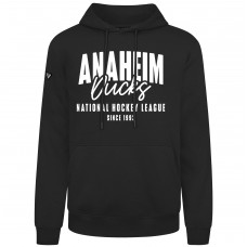 Толстовка Anaheim Ducks Levelwear Black Podium Response