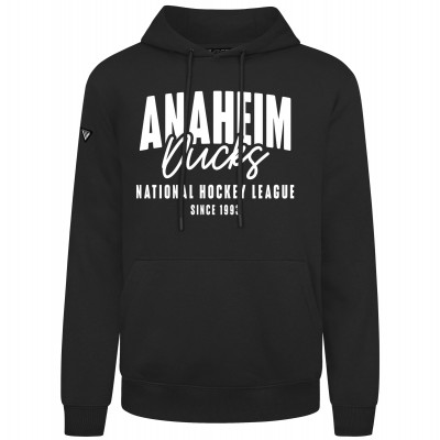 Толстовка Anaheim Ducks Levelwear Black Podium Response