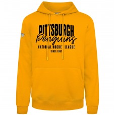 Толстовка Pittsburgh Penguins Levelwear Gold Podium Response