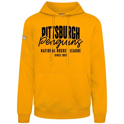 Толстовка Pittsburgh Penguins Levelwear Gold Podium Response