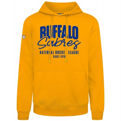 Buffalo Sabres Levelwear Gold Podium Response Pullover Hoodie